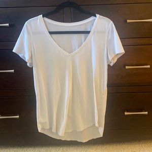 Lululemon White V neck